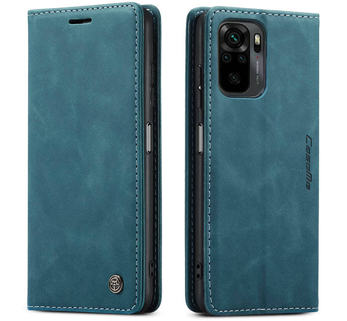 CaseMe Xiaomi Redmi Note 10 4G/Note 10S Wallet Kickstand Magnetic Flip Leather Case