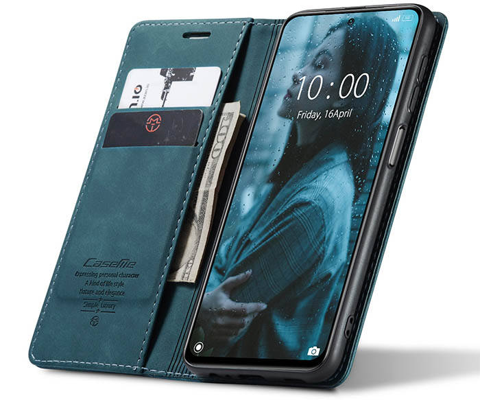 CaseMe Xiaomi Redmi Note 10 4G/Note 10S Wallet Kickstand Magnetic Flip Leather Case