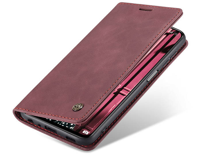 CaseMe Xiaomi Redmi Note 10 4G/Note 10S Wallet Kickstand Magnetic Flip Leather Case