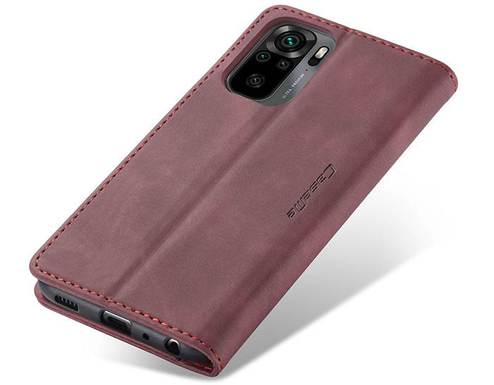 CaseMe Xiaomi Redmi Note 10 4G/Note 10S Wallet Kickstand Magnetic Flip Leather Case