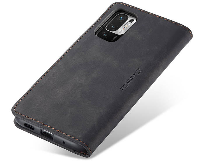 CaseMe Xiaomi Redmi Note 10 5G Wallet Kickstand Magnetic Flip Leather Case