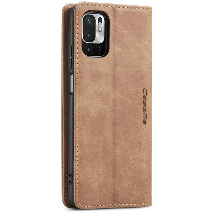 CaseMe Xiaomi Redmi Note 10 5G Wallet Kickstand Magnetic Flip Leather Case