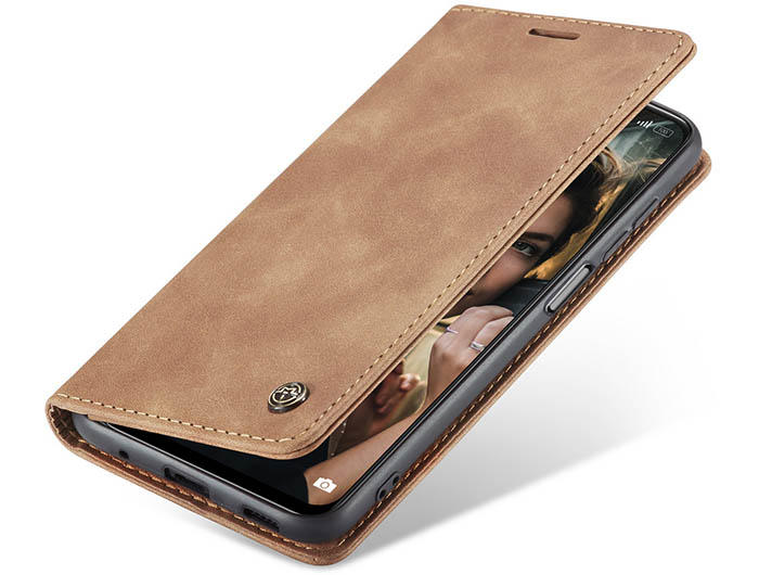 CaseMe Xiaomi Redmi Note 10 5G Wallet Kickstand Magnetic Flip Leather Case