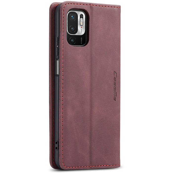 CaseMe Xiaomi Redmi Note 10 5G Wallet Kickstand Magnetic Flip Leather Case