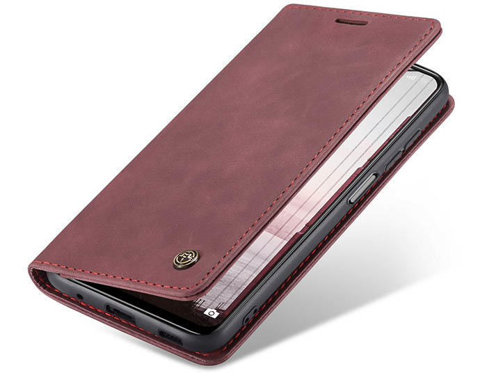 CaseMe Xiaomi Redmi Note 10 5G Wallet Kickstand Magnetic Flip Leather Case