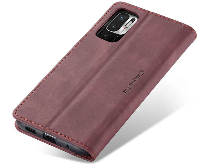 CaseMe Xiaomi Redmi Note 10 5G Wallet Kickstand Magnetic Flip Leather Case