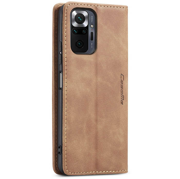 CaseMe Xiaomi Redmi Note 10 Pro/Note 10 Pro Max Wallet Kickstand Magnetic Flip Leather Case