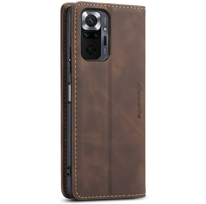 CaseMe Xiaomi Redmi Note 10 Pro/Note 10 Pro Max Wallet Kickstand Magnetic Flip Leather Case