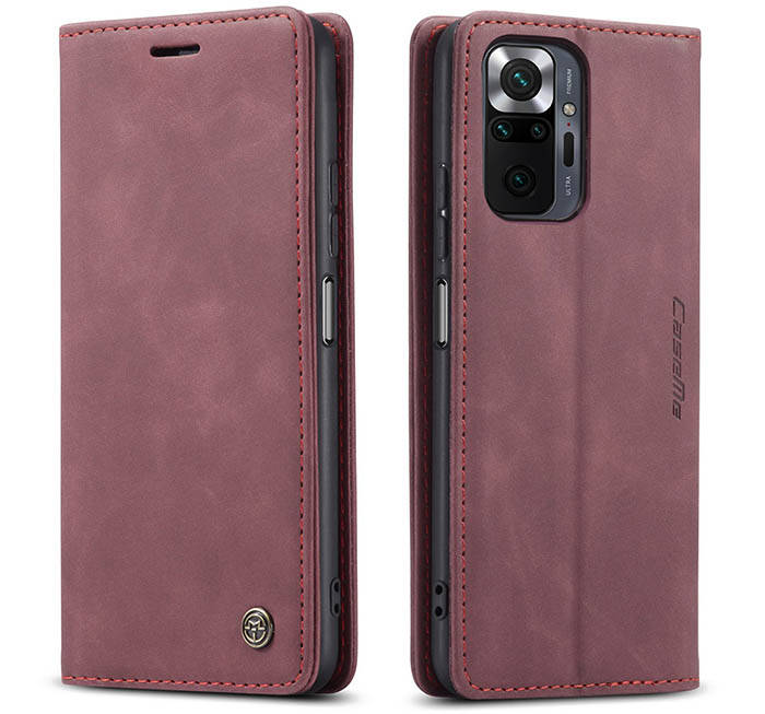 CaseMe Xiaomi Redmi Note 10 Pro/Note 10 Pro Max Wallet Kickstand Magnetic Flip Leather Case