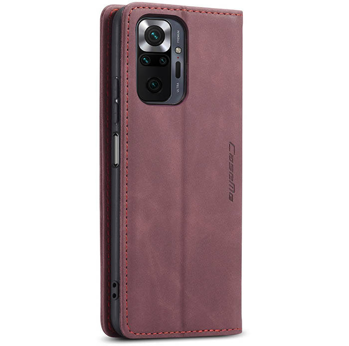 CaseMe Xiaomi Redmi Note 10 Pro/Note 10 Pro Max Wallet Kickstand Magnetic Flip Leather Case