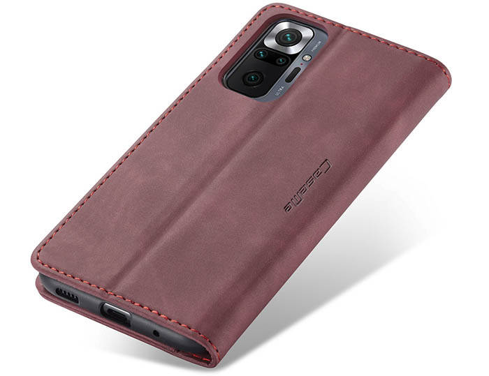 CaseMe Xiaomi Redmi Note 10 Pro/Note 10 Pro Max Wallet Kickstand Magnetic Flip Leather Case