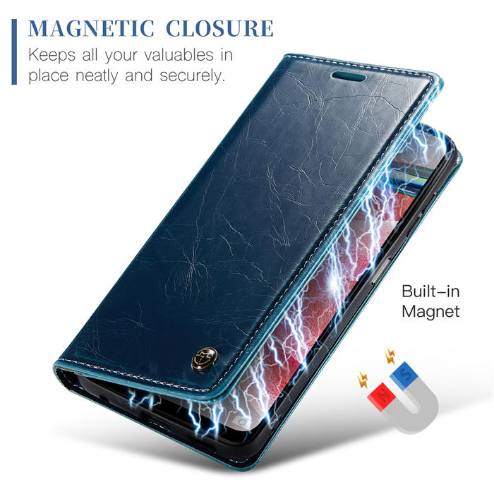 CaseMe Xiaomi Redmi Note 12 4G Wallet Kickstand Magnetic Flip Case