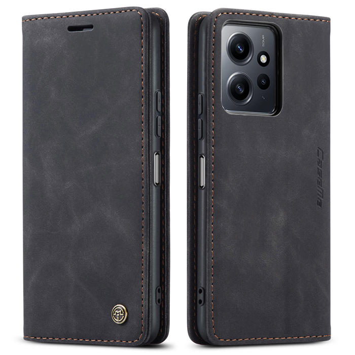 CaseMe Xiaomi Redmi Note 12 4G Wallet Suede Leather Case