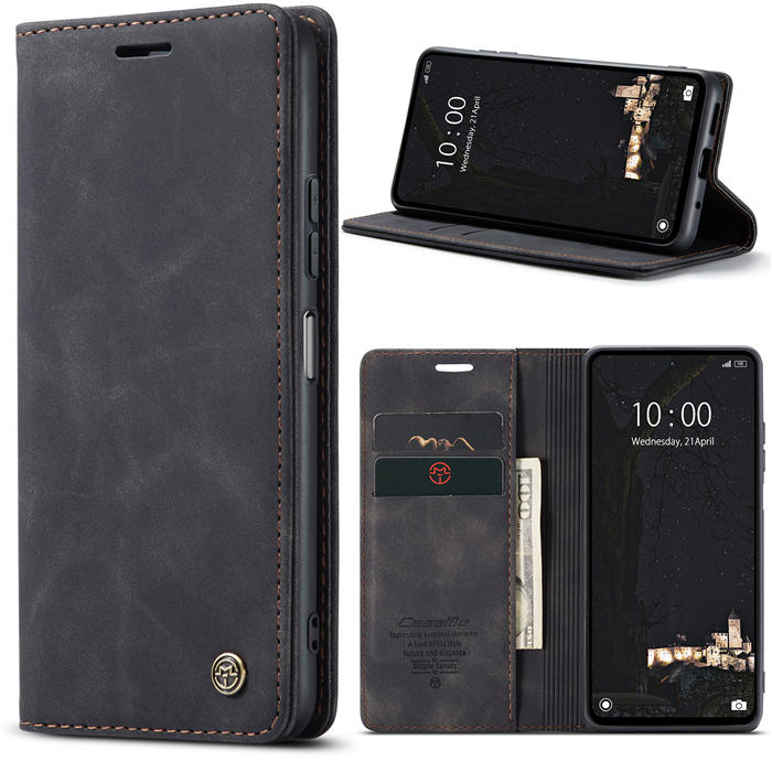 CaseMe Xiaomi Redmi Note 12 4G Wallet Suede Leather Case