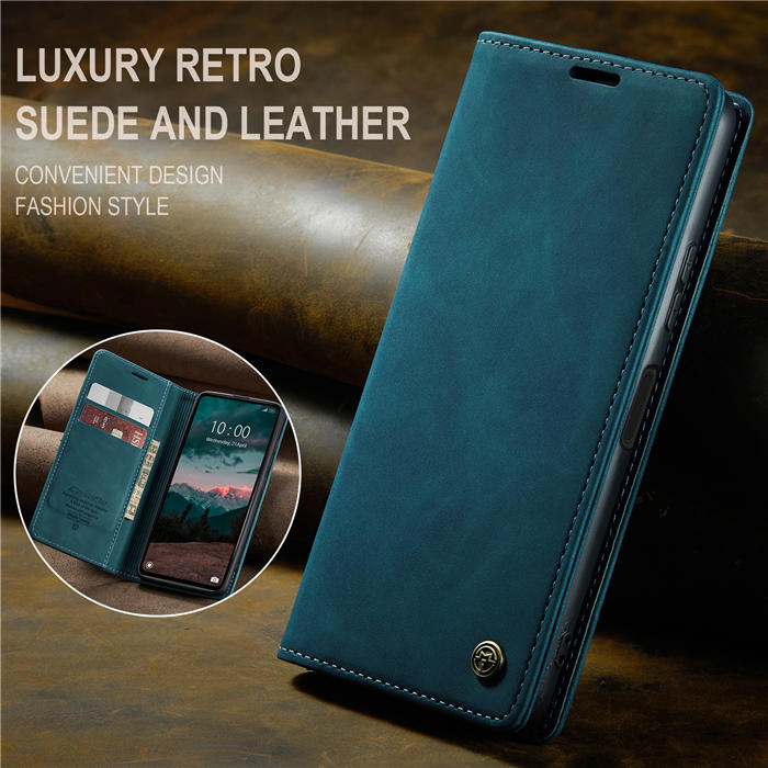 CaseMe Xiaomi Redmi Note 12 4G Wallet Suede Leather Case