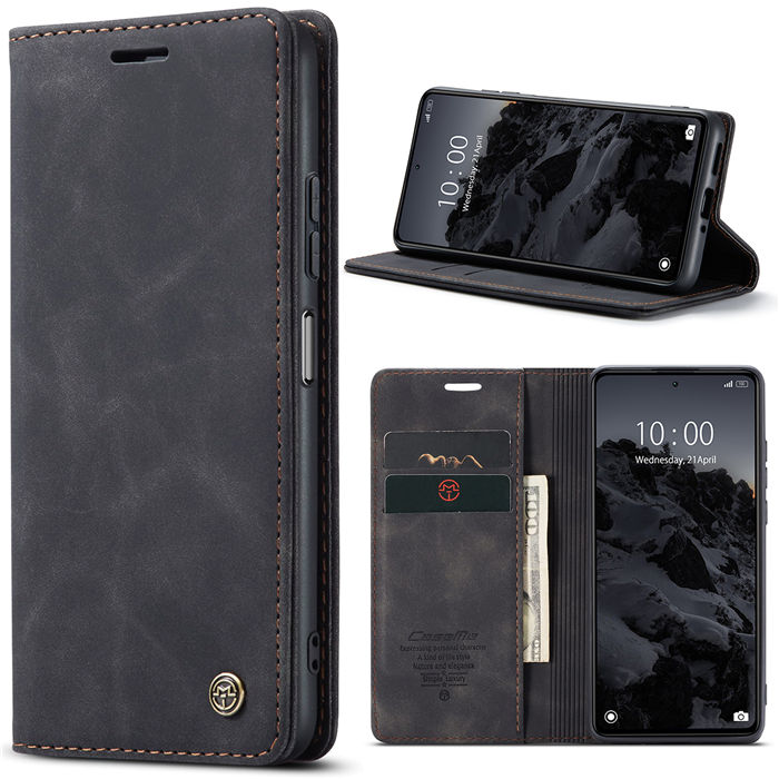 CaseMe Xiaomi POCO X5 5G Wallet Retro Suede Leather Case