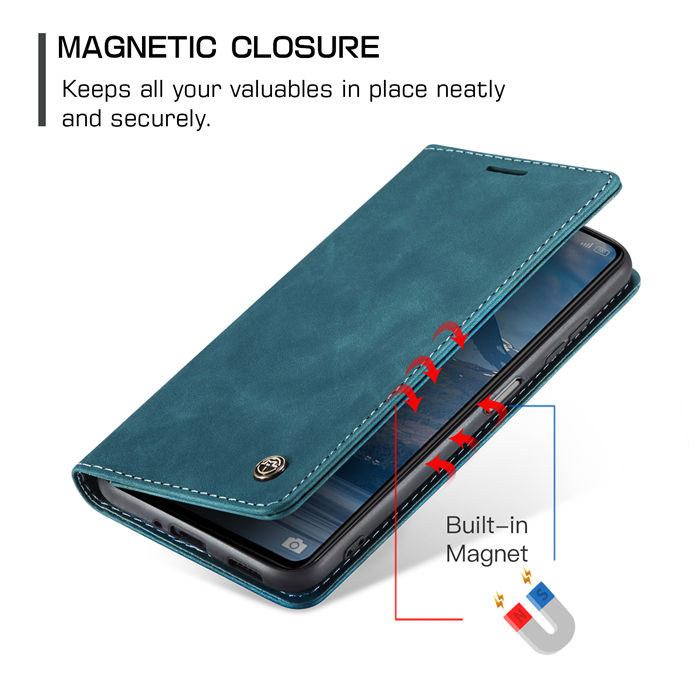 CaseMe Xiaomi POCO X5 5G Wallet Retro Suede Leather Case