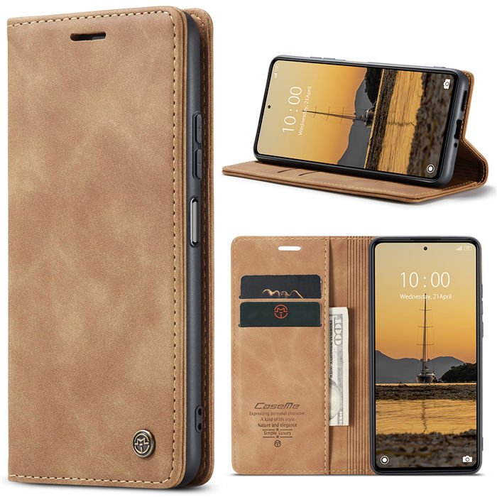 CaseMe Xiaomi POCO X5 5G Wallet Retro Suede Leather Case