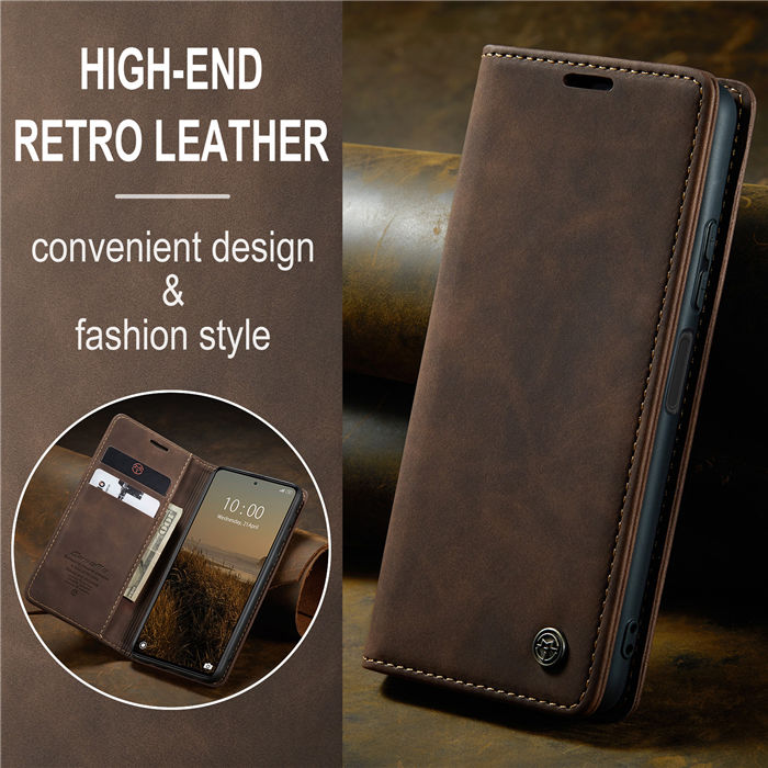 CaseMe Xiaomi POCO X5 5G Wallet Retro Suede Leather Case