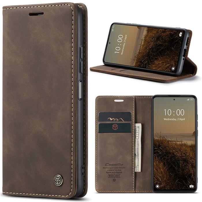 CaseMe Xiaomi POCO X5 5G Wallet Retro Suede Leather Case