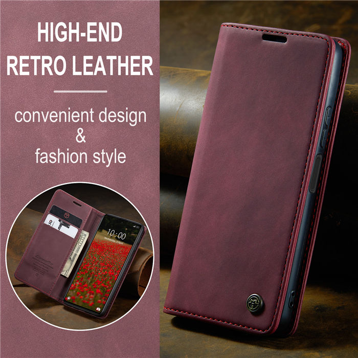 CaseMe Xiaomi POCO X5 5G Wallet Retro Suede Leather Case