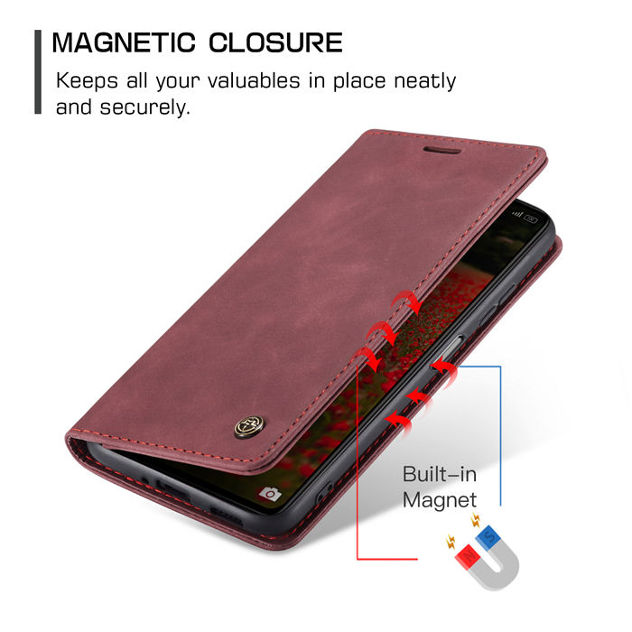 CaseMe Xiaomi POCO X5 5G Wallet Retro Suede Leather Case