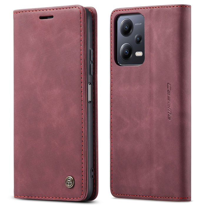 CaseMe Xiaomi POCO X5 5G Wallet Retro Suede Leather Case