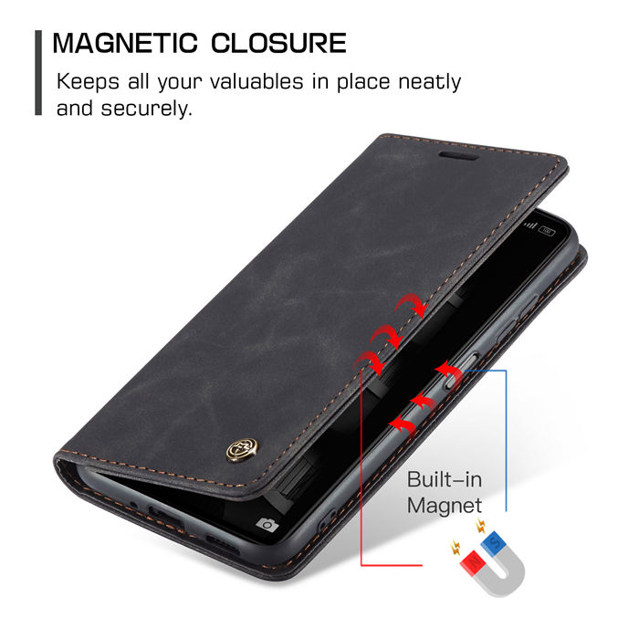 CaseMe Xiaomi POCO X5 Pro 5G Wallet Retro Suede Leather Case