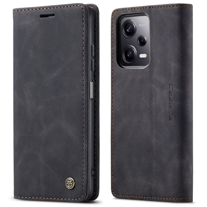 CaseMe Xiaomi POCO X5 Pro 5G Wallet Retro Suede Leather Case