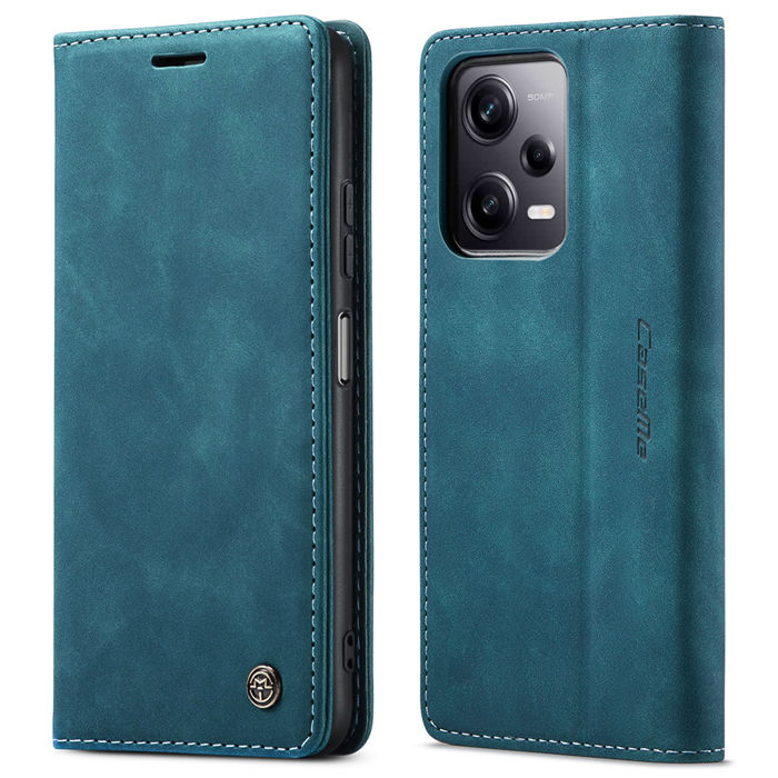 CaseMe Xiaomi POCO X5 Pro 5G Wallet Retro Suede Leather Case