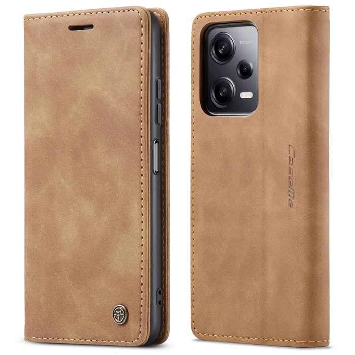 CaseMe Xiaomi POCO X5 Pro 5G Wallet Retro Suede Leather Case