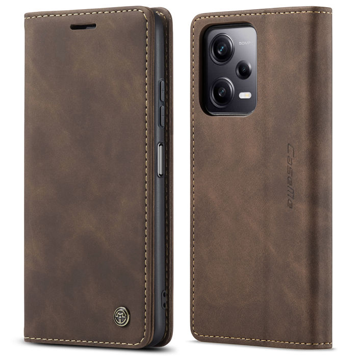 CaseMe Xiaomi POCO X5 Pro 5G Wallet Retro Suede Leather Case