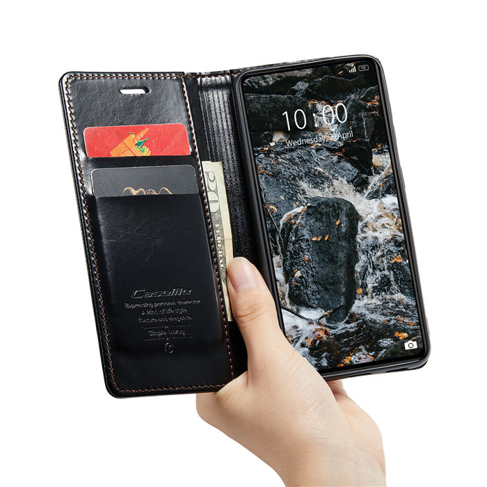 CaseMe Xiaomi Redmi Note 12 Pro Plus Wallet Luxury Leather Case