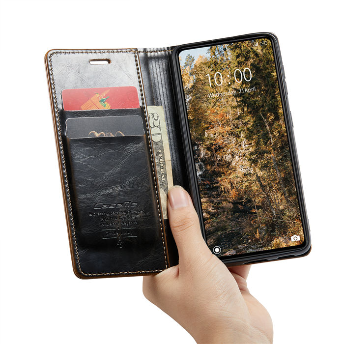 CaseMe Xiaomi Redmi Note 12 Pro Plus Wallet Luxury Leather Case