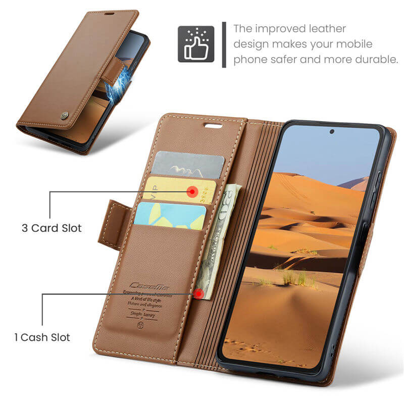 CaseMe Xiaomi Redmi Note 14 4G Wallet Case