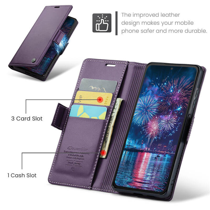 CaseMe Xiaomi Redmi Note 14 4G Wallet Case