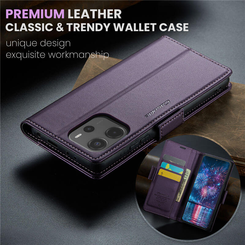 CaseMe Xiaomi Redmi Note 14 4G Wallet Case