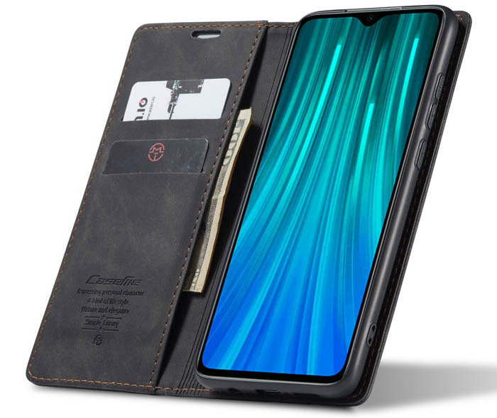 CaseMe Xiaomi Redmi Note 8 Pro Wallet Kickstand Magnetic Flip Leather Case