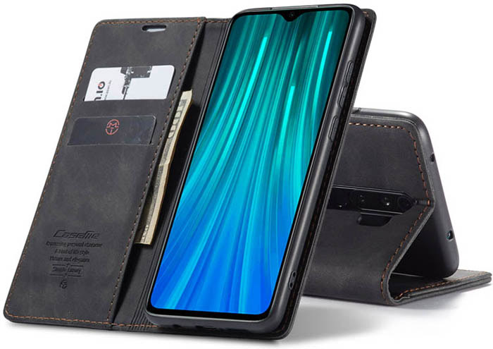 CaseMe Xiaomi Redmi Note 8 Pro Wallet Kickstand Magnetic Flip Leather Case