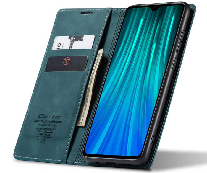 CaseMe Xiaomi Redmi Note 8 Pro Wallet Kickstand Magnetic Flip Leather Case