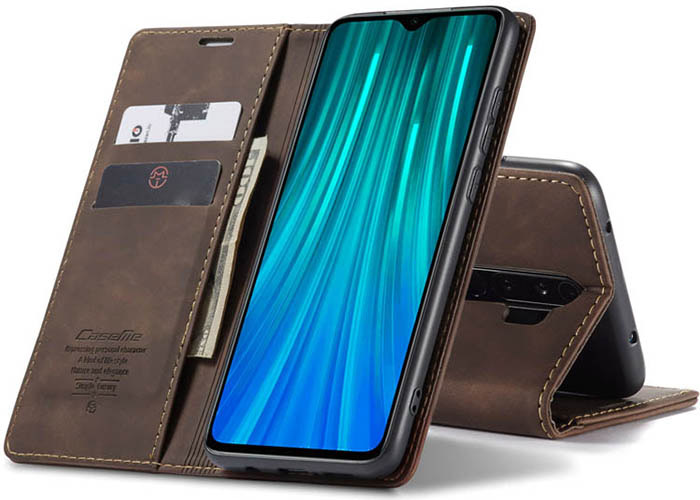 CaseMe Xiaomi Redmi Note 8 Pro Wallet Kickstand Magnetic Flip Leather Case