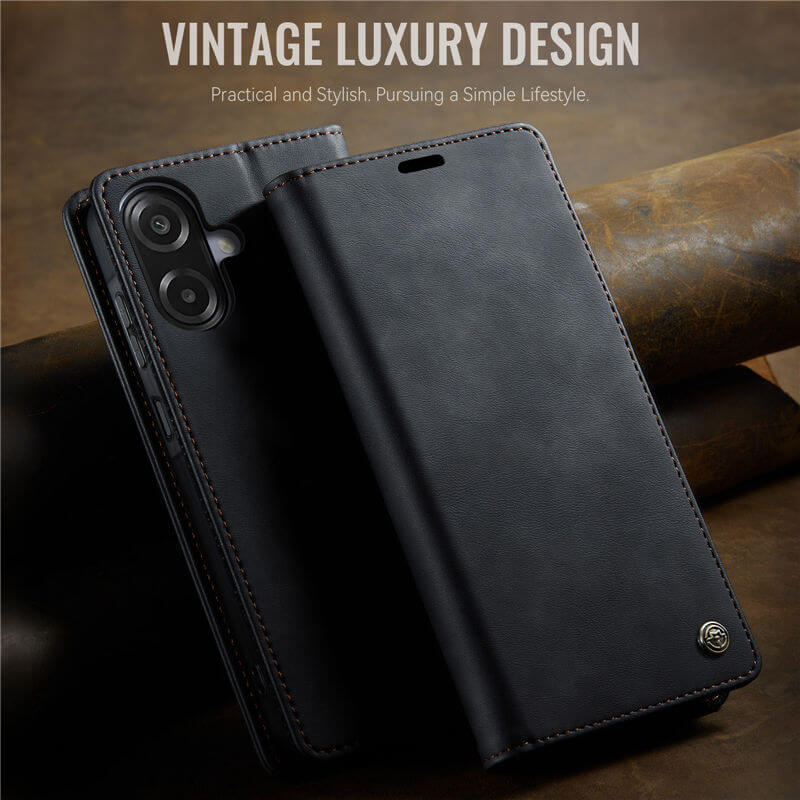 CaseMe Samsung Galaxy A07 4G/A06 4G/5G Magnetic Wallet Case with RFID Blocking