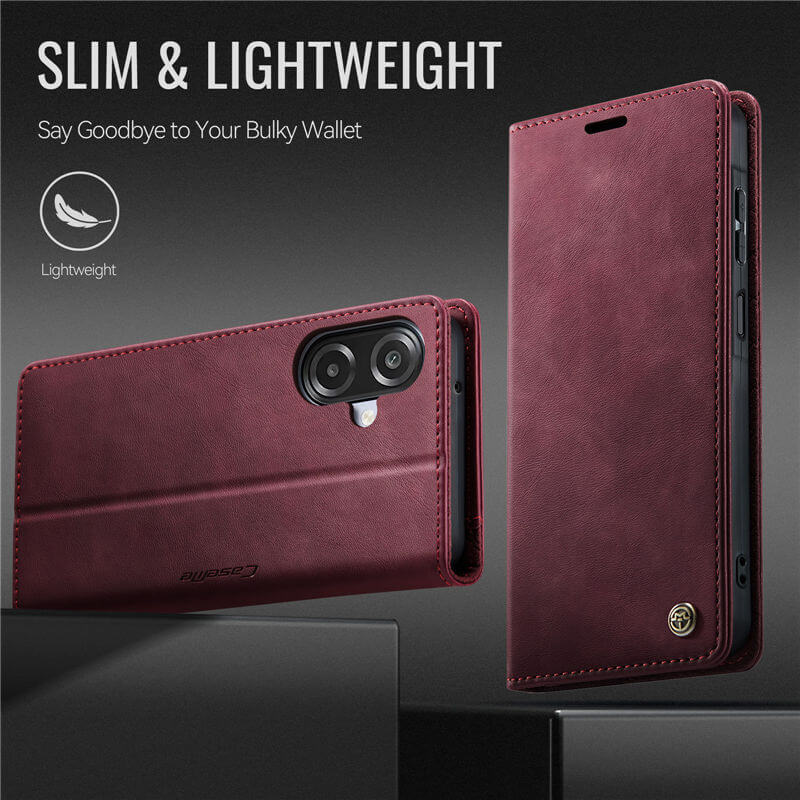 CaseMe Samsung Galaxy A07 4G/A06 4G/5G Magnetic Wallet Case with RFID Blocking