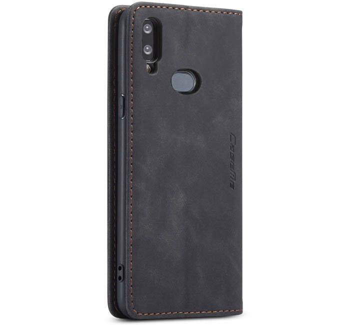 CaseMe Samsung Galaxy A10S Wallet Kickstand Magnetic Flip Leather Case