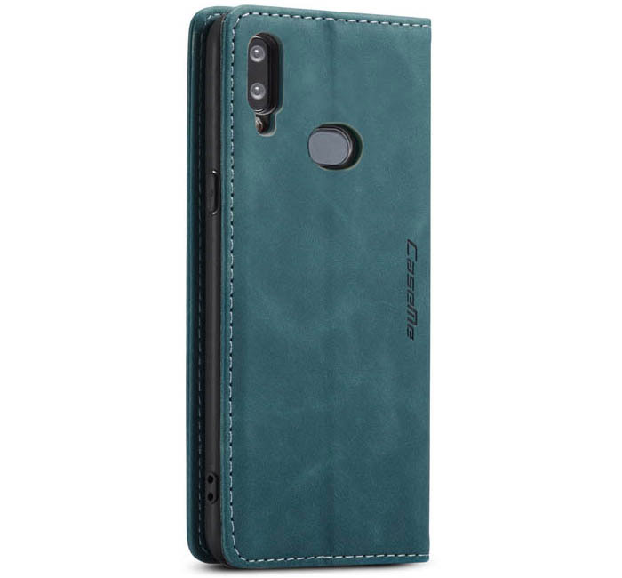 CaseMe Samsung Galaxy A10S Wallet Kickstand Magnetic Flip Leather Case