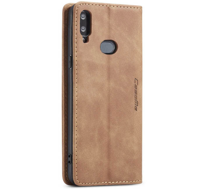 CaseMe Samsung Galaxy A10S Wallet Kickstand Magnetic Flip Leather Case