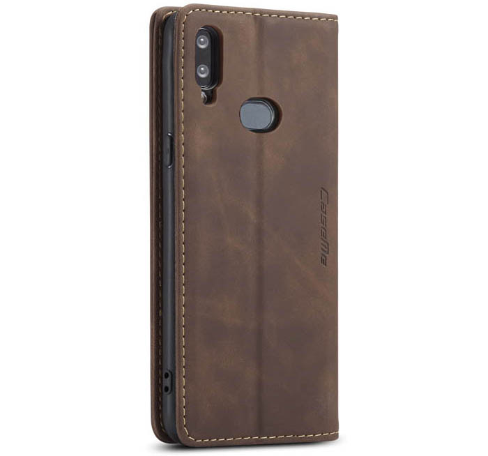 CaseMe Samsung Galaxy A10S Wallet Kickstand Magnetic Flip Leather Case