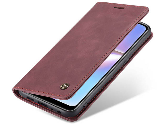 CaseMe Samsung Galaxy A10S Wallet Kickstand Magnetic Flip Leather Case