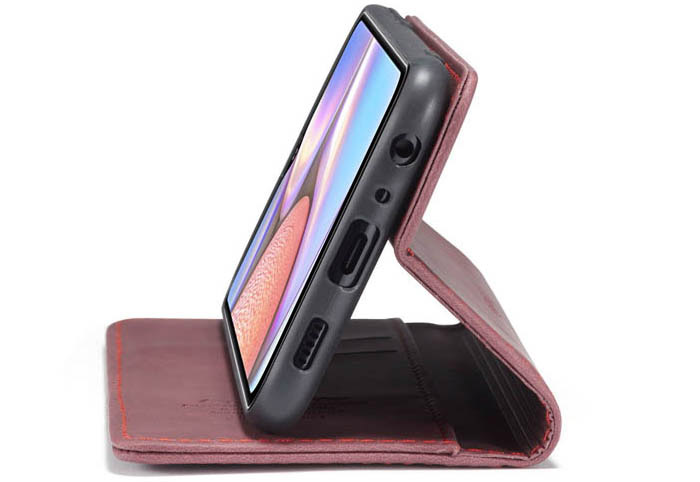 CaseMe Samsung Galaxy A10S Wallet Kickstand Magnetic Flip Leather Case