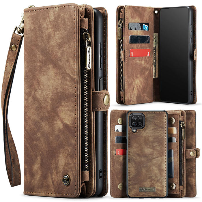 CaseMe Samsung Galaxy A12 5G Wallet Case with Wrist Strap